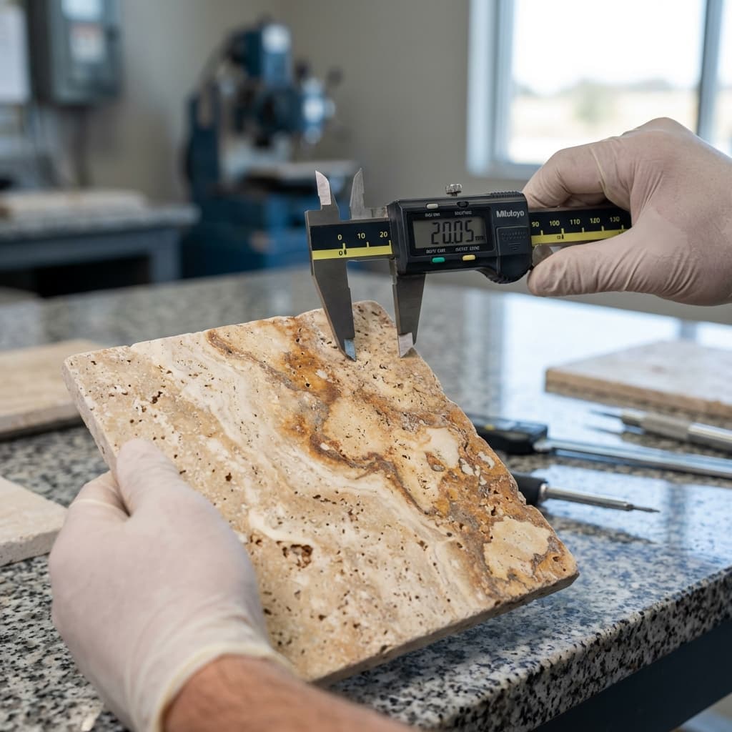 Measuring thickness